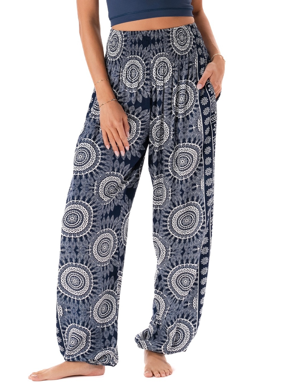 Lotus and Luna Como Harem Pant, XL. Perfect for yoga and beach!